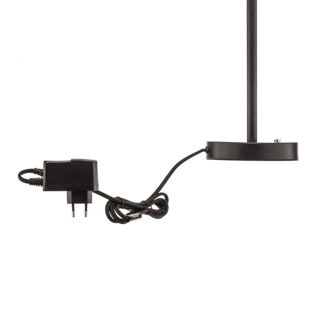 LED bordlampe Stina dimbar svart metall H48 cm 6,5W - Schöner Wohnen