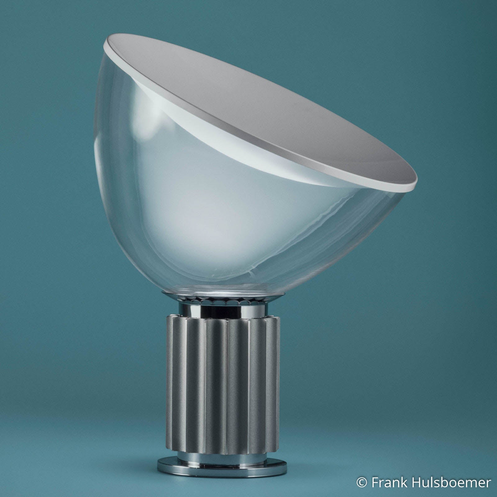 LED bordlampe Taccia Small dimbar nærbilde av dimmer
