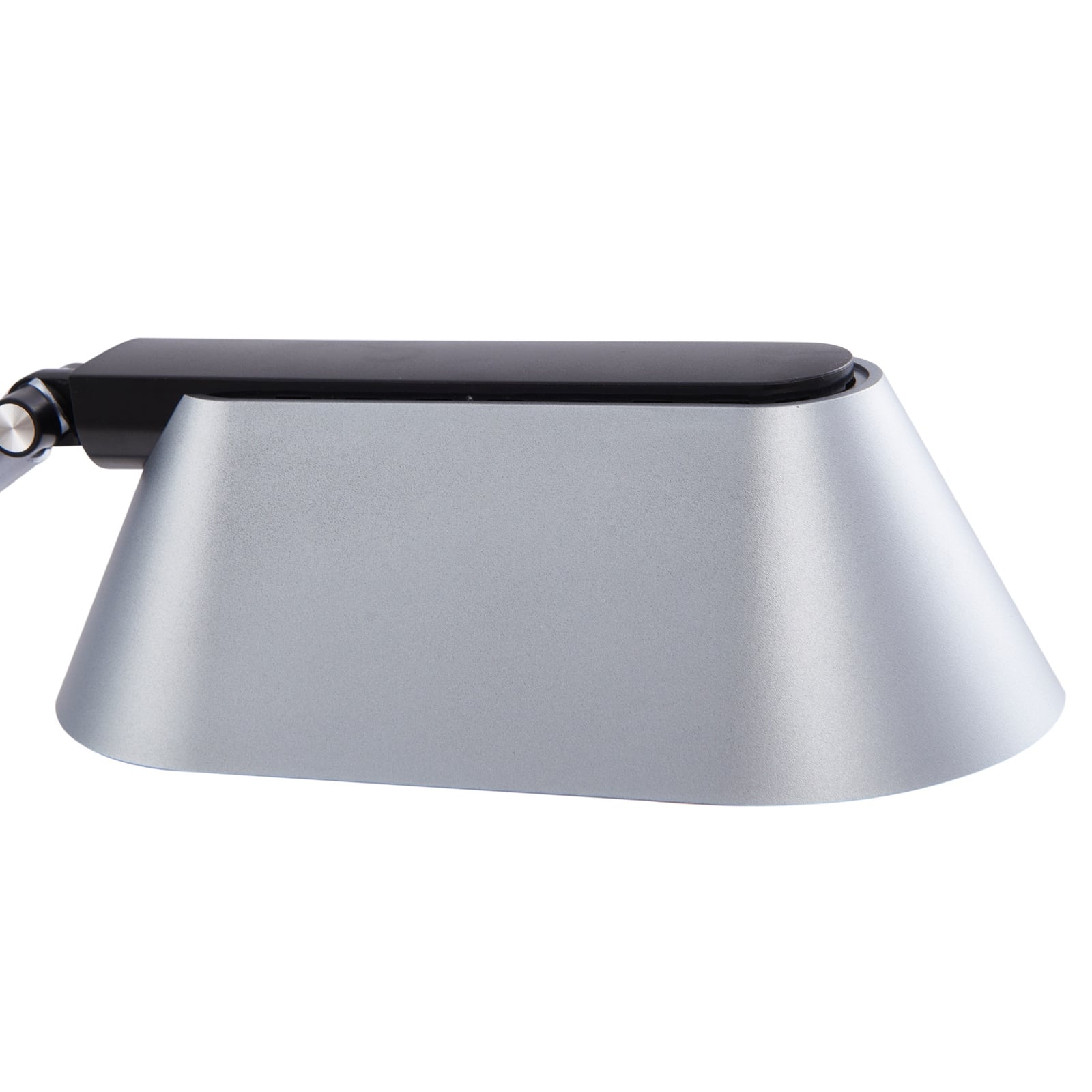 LED bordlampe Thies dimbar grå aluminium med på/av bryter