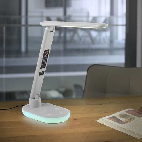 LED bordlampe Tina CCT RGB dimbar hvit 54 cm forfra