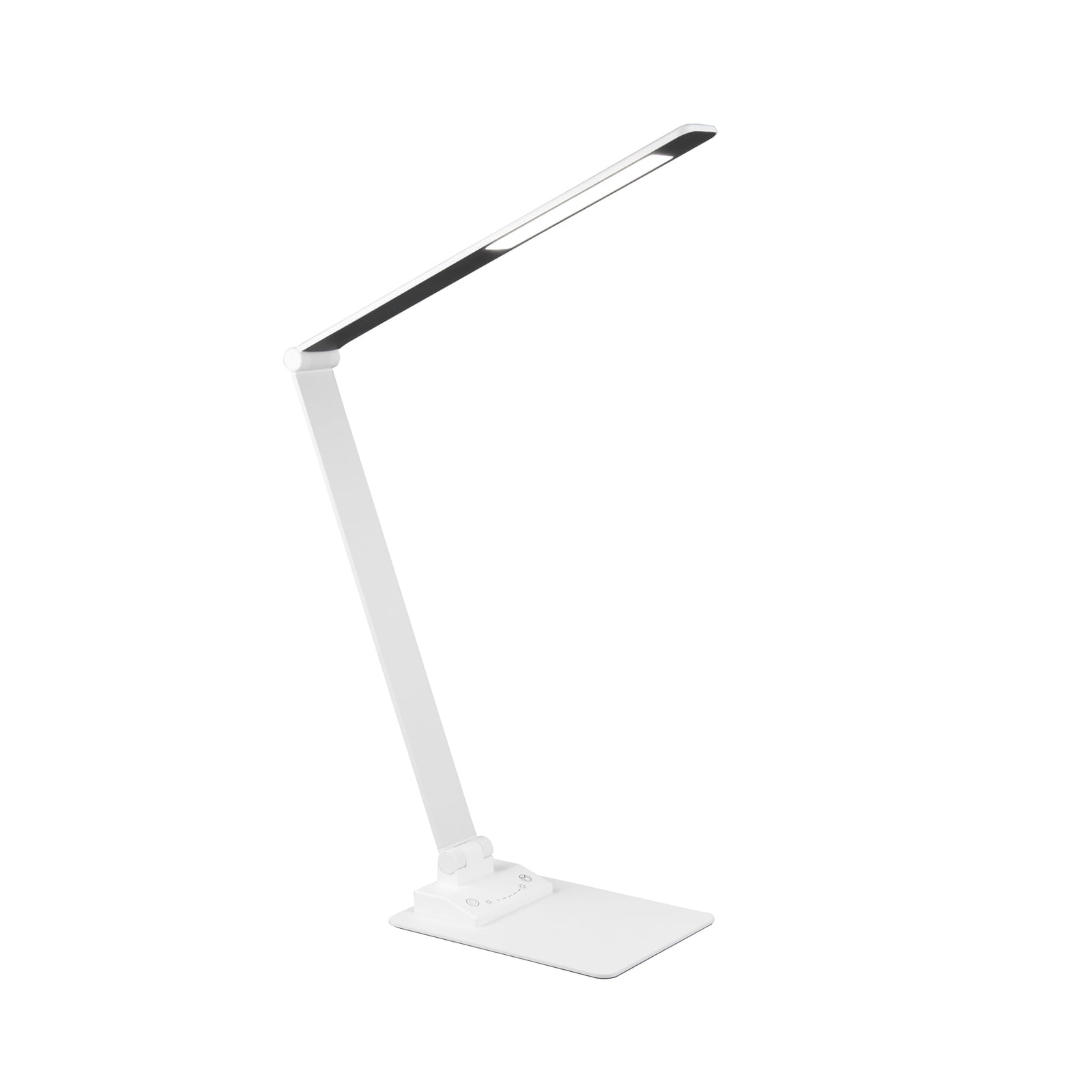 LED bordlampe Travis dimbar hvit CCT berøringsdimmer USB detalj