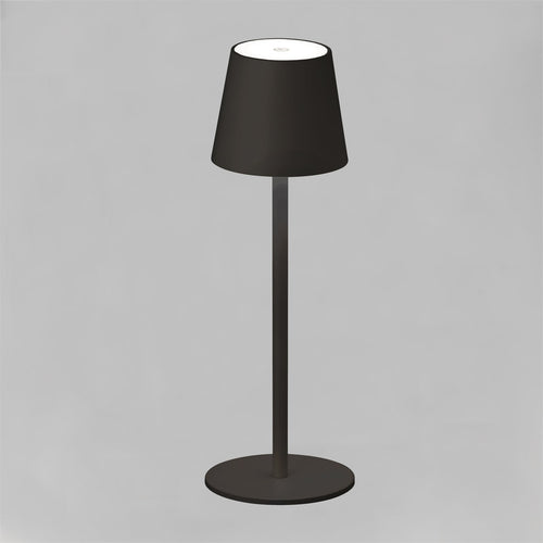 LED bordlampe Tropea med batteri dimbar svart bakside
