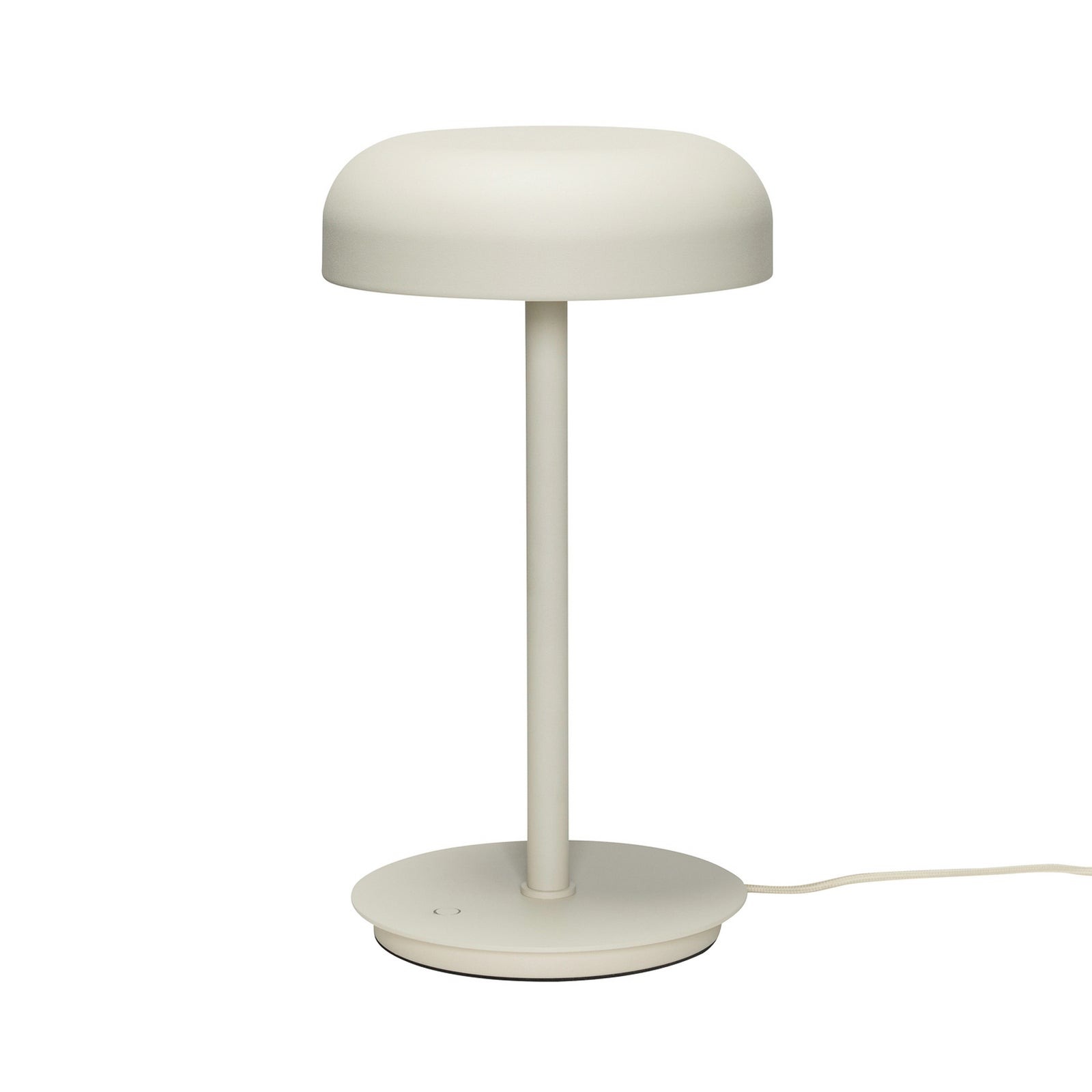 LED bordlampe Velo dimbar sandbeige nærbilde