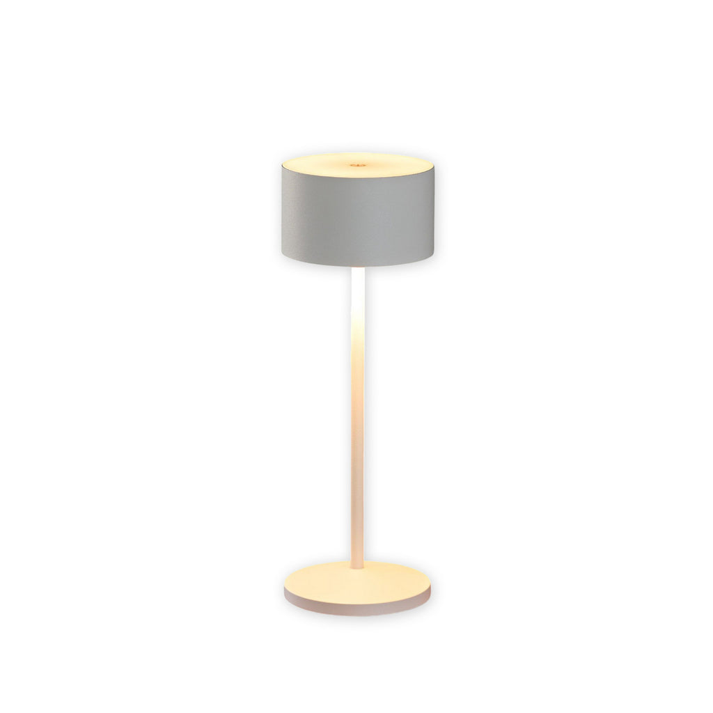 LED bordlampe Veluna oppladbar 3-pk hvit CCT IP44 montert i stue