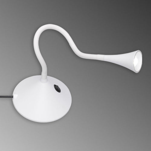 LED bordlampe Viper fleksibel hvit 3W varmhvit forfra