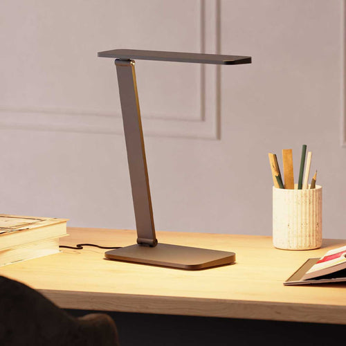 LED bordlampe Zenit dimbar CCT svart 36 cm forfra