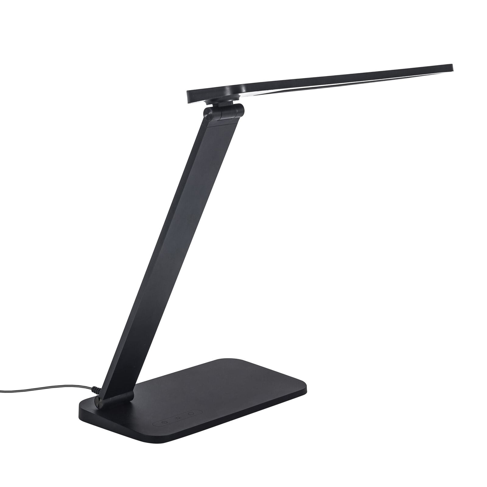 LED bordlampe Zenit dimbar CCT svart 36 cm montert på bord