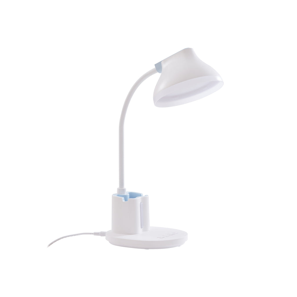 LED bordlampe Zephyra dimbar CCT hvit 6W 780 lm detalj av touch-dimmer