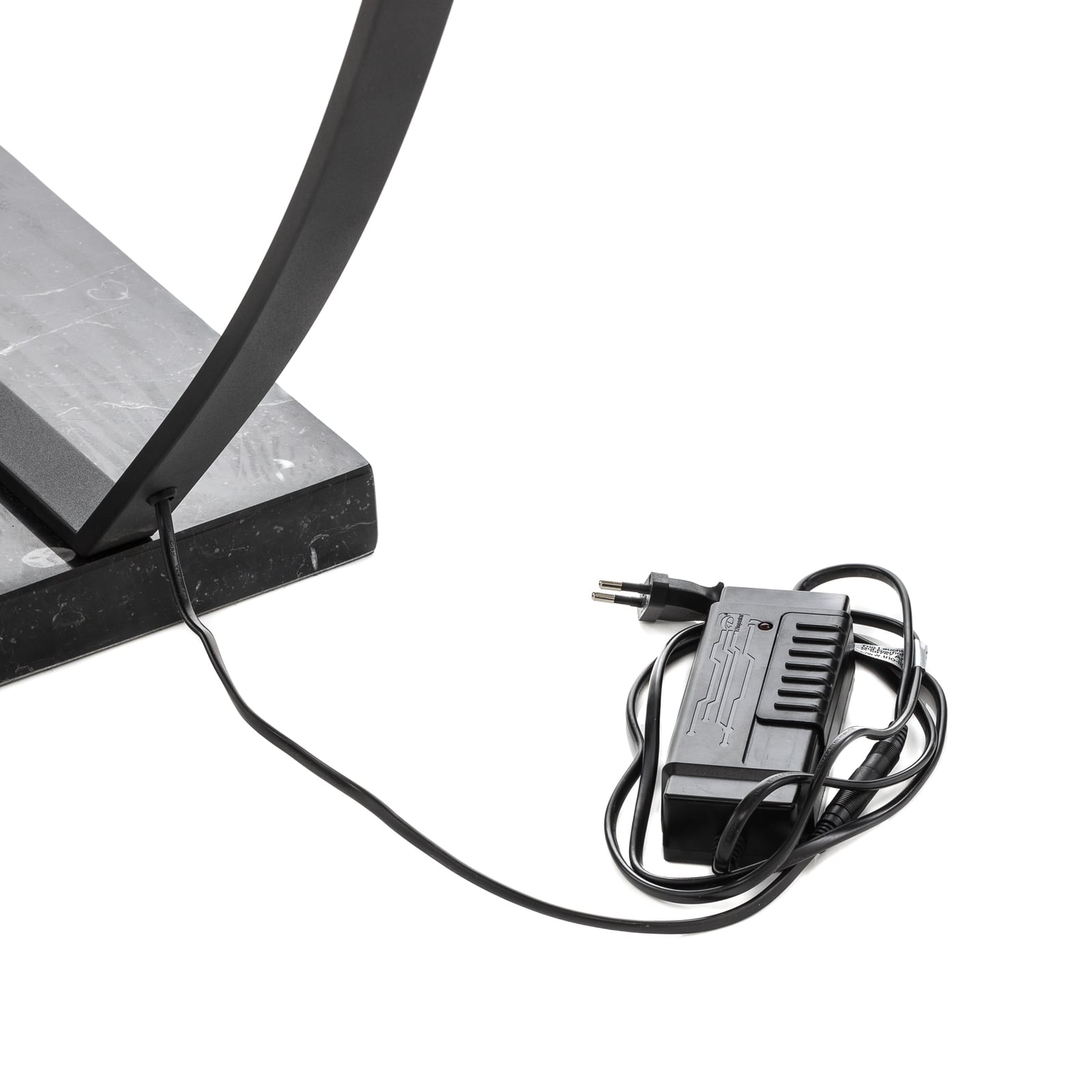 LED buegulvlampe Bangkok svart matt marmor 180 cm dimbar - Trio Lighting