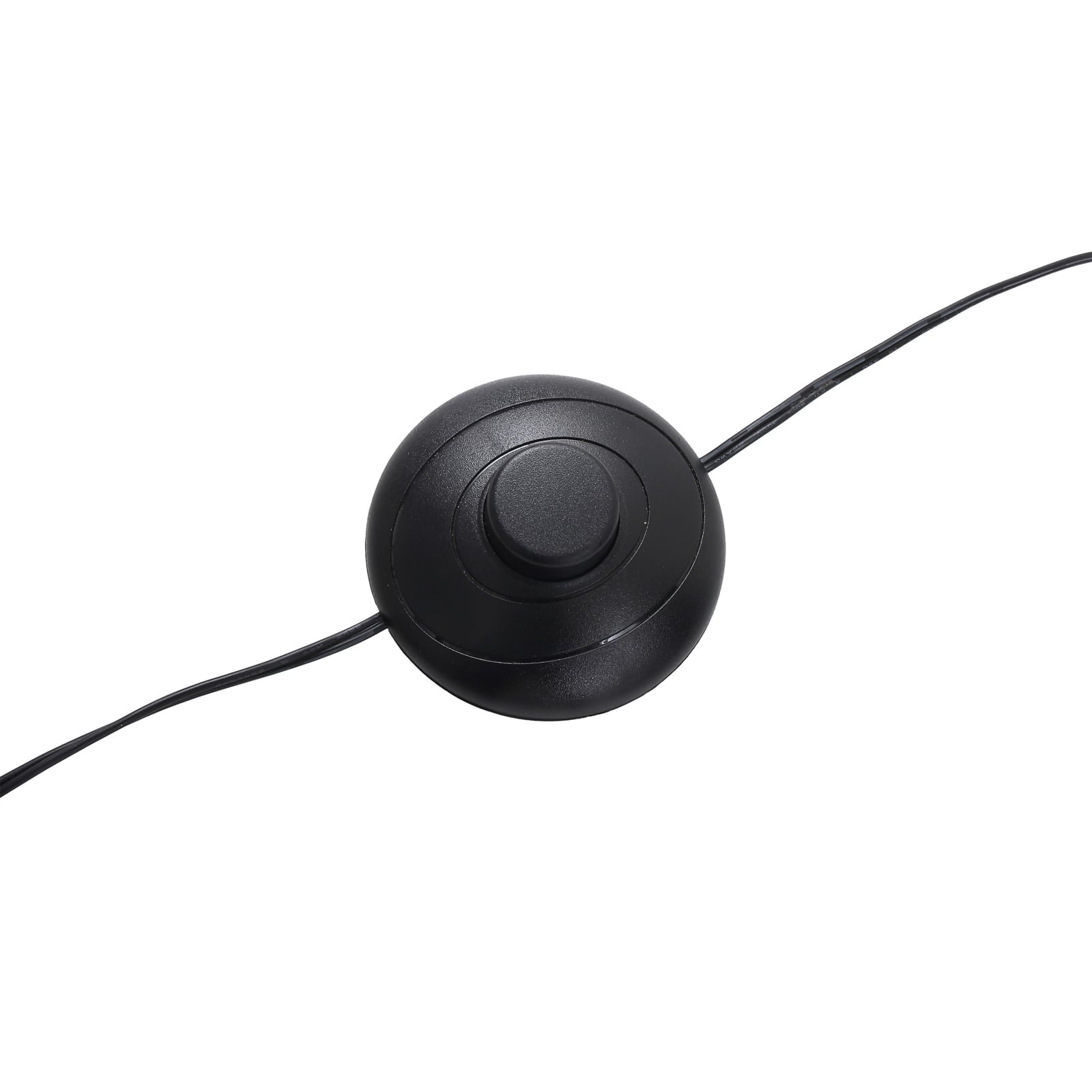 LED buegulvlampe Boga svart dimbar detalj av lampehode