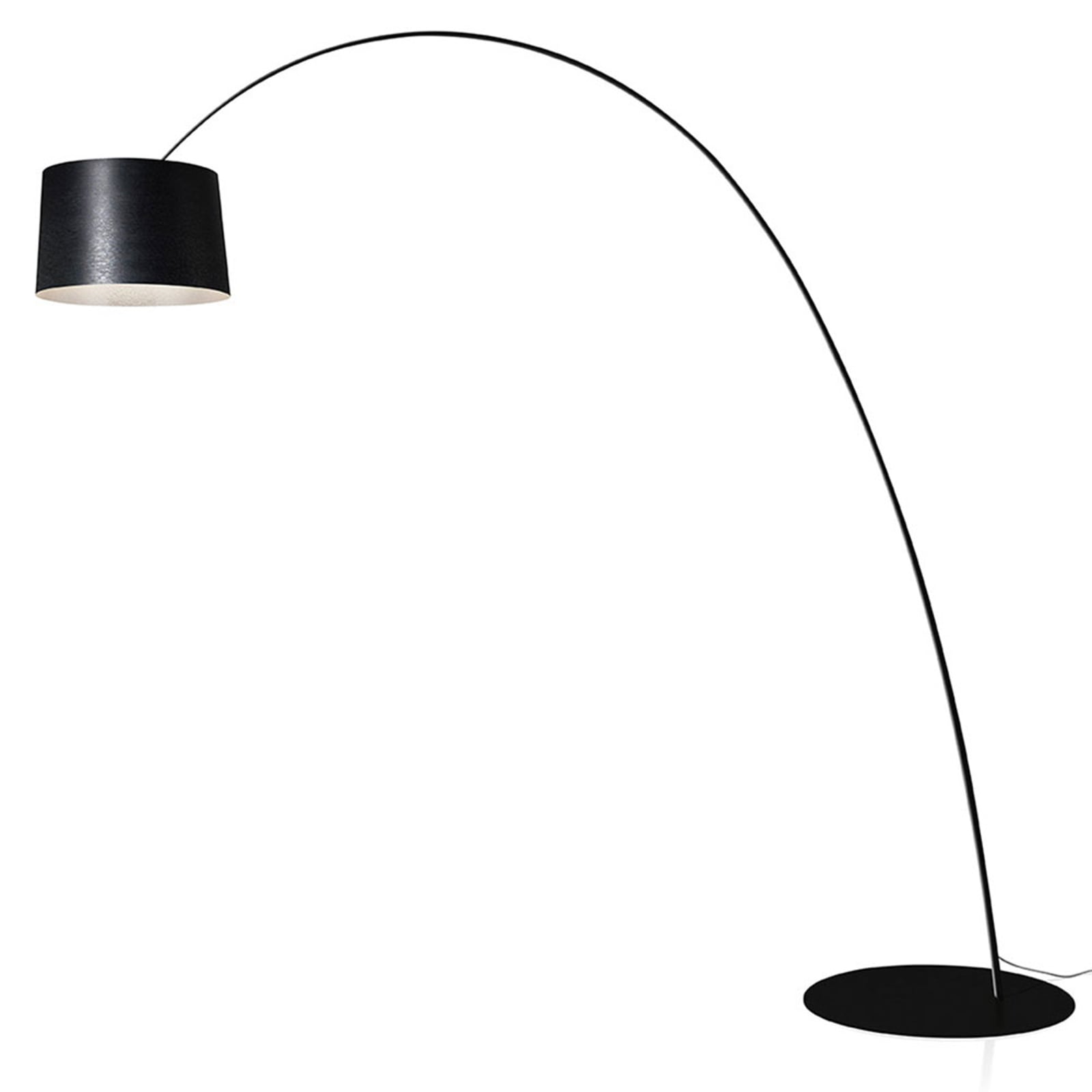 LED buegulvlampe TwiggyElle MyLight CCT dimbar svart forfra