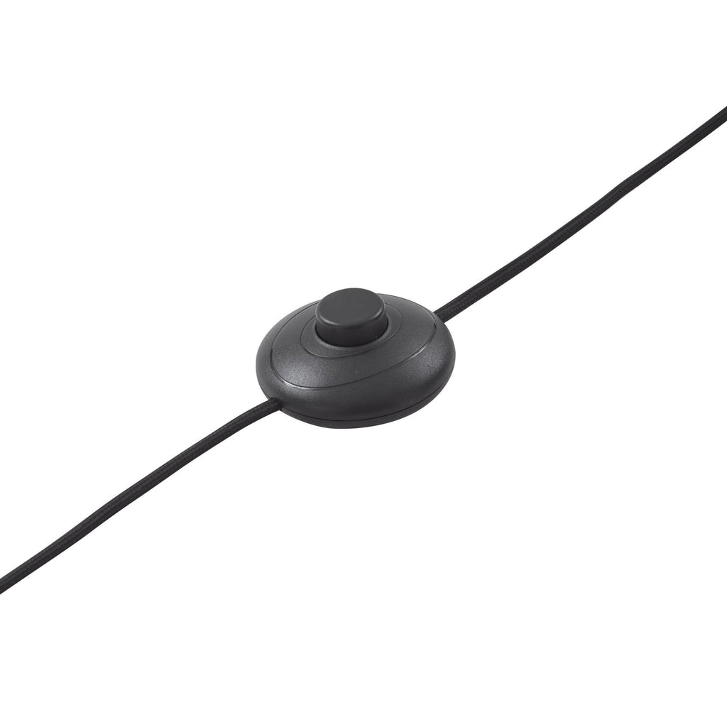 LED buegulvlampe Yekta messingfarget lysdetalj