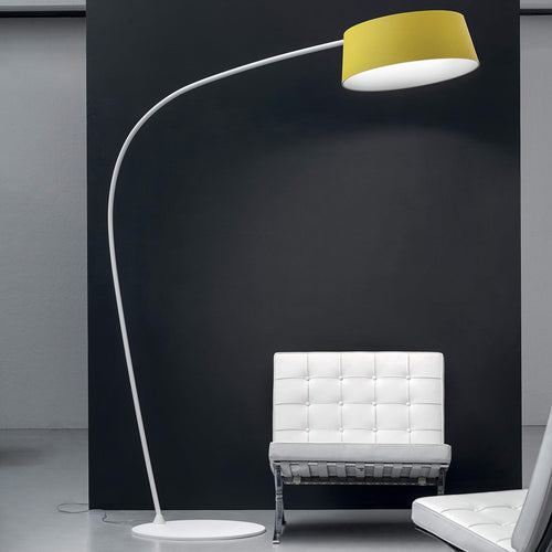 LED buelampe Oxygen_FL1 gul/hvit dimbar 36W forfra