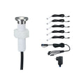 LED dekor-bakkespot Plug & Shine basissett 5-pk IP65 Paulmann forfra