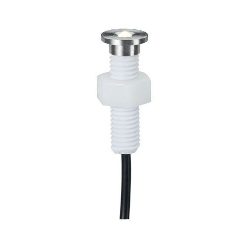 LED dekor-bakkespot Plug & Shine 5-pk rustfritt stål IP65 bakside