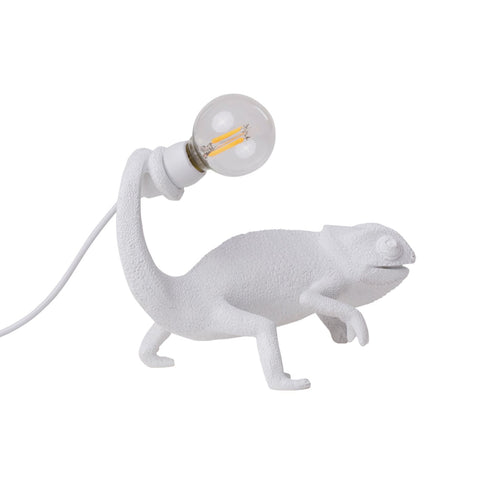 LED dekorasjonslampe Chameleon Still hvit E14 USB forfra