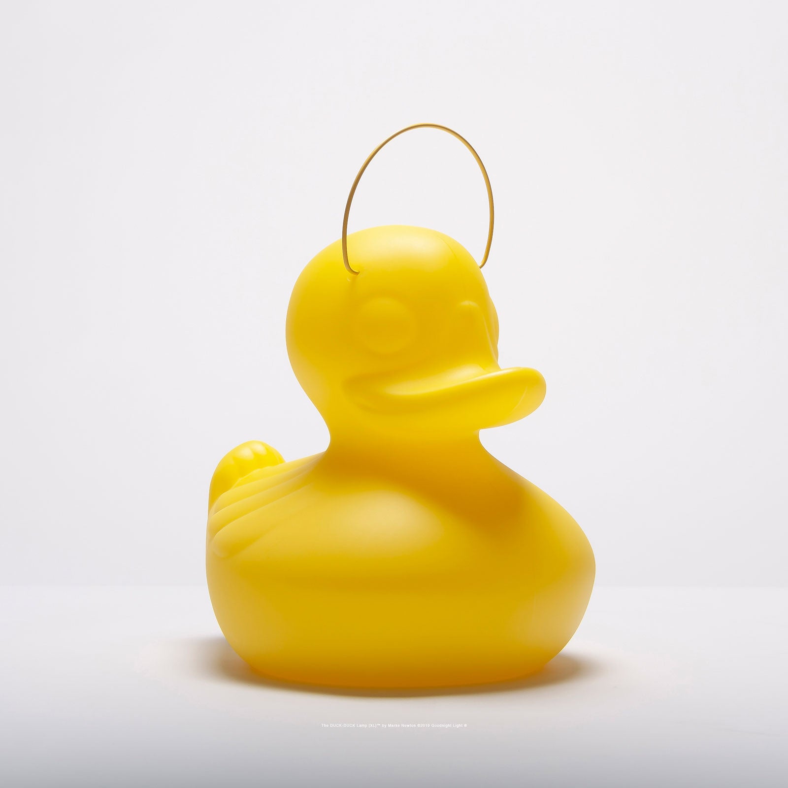 Bærehåndtak på LED dekorasjonslampe DUCK-DUCK S dimbar RGB IP68 gul