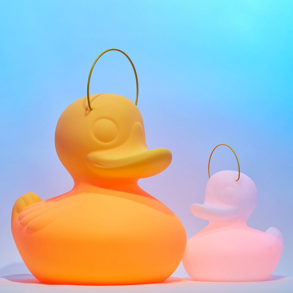 LED dekorasjonslampe DUCK-DUCK S dimbar RGB IP68 hvit - Goodnight Light