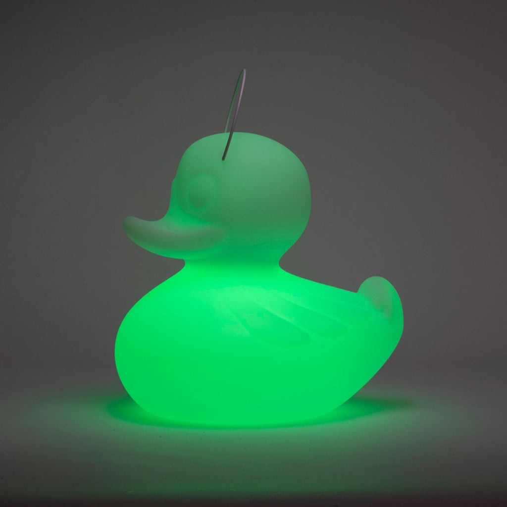 LED dekorasjonslampe DUCK-DUCK XL dimbar RGB IP68 gul - Goodnight Light