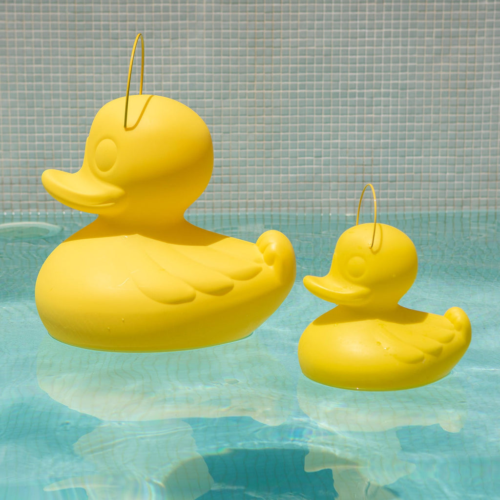 LED dekorasjonslampe DUCK-DUCK XL dimbar RGB IP68 gul - Goodnight Light