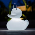 LED dekorasjonslampe DUCK-DUCK XL dimbar RGB IP68 hvit forfra