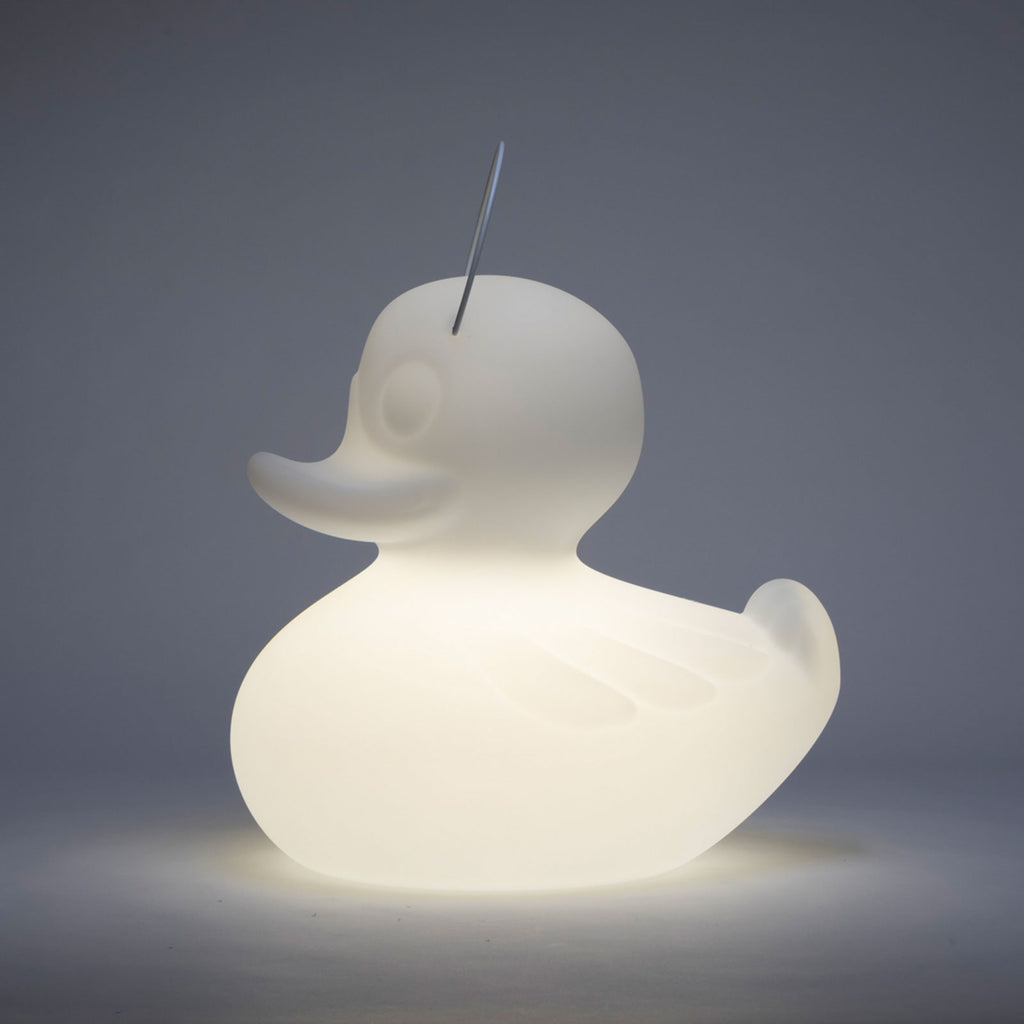 LED dekorasjonslampe DUCK-DUCK XL dimbar RGB IP68 hvit - Goodnight Light