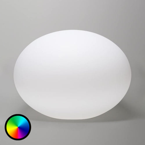 LED dekorasjonslampe Flatball flytende foran