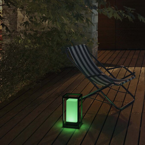 LED dekorasjonslampe Frame Maxi RGB oppladbar IP44 detalj nærbilde