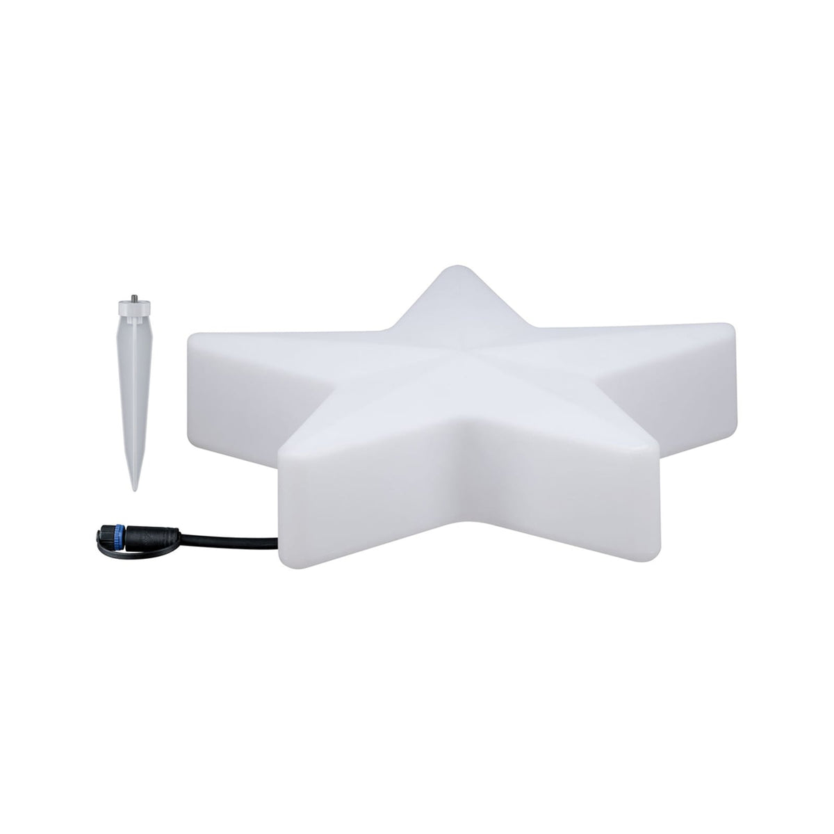 LED-dekorasjonslampe Star hvit Ø40 cm IP67 dimbar - Paulmann