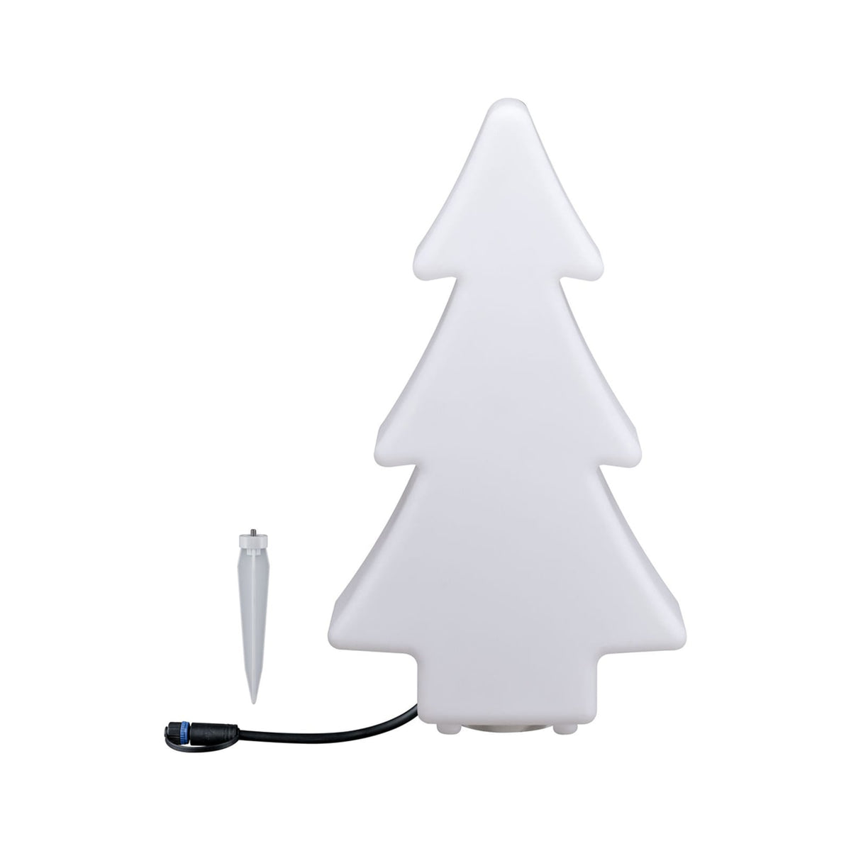 LED-dekorasjonslampe Tree hvit 49 cm IP67 dimbar i bruk utendørs