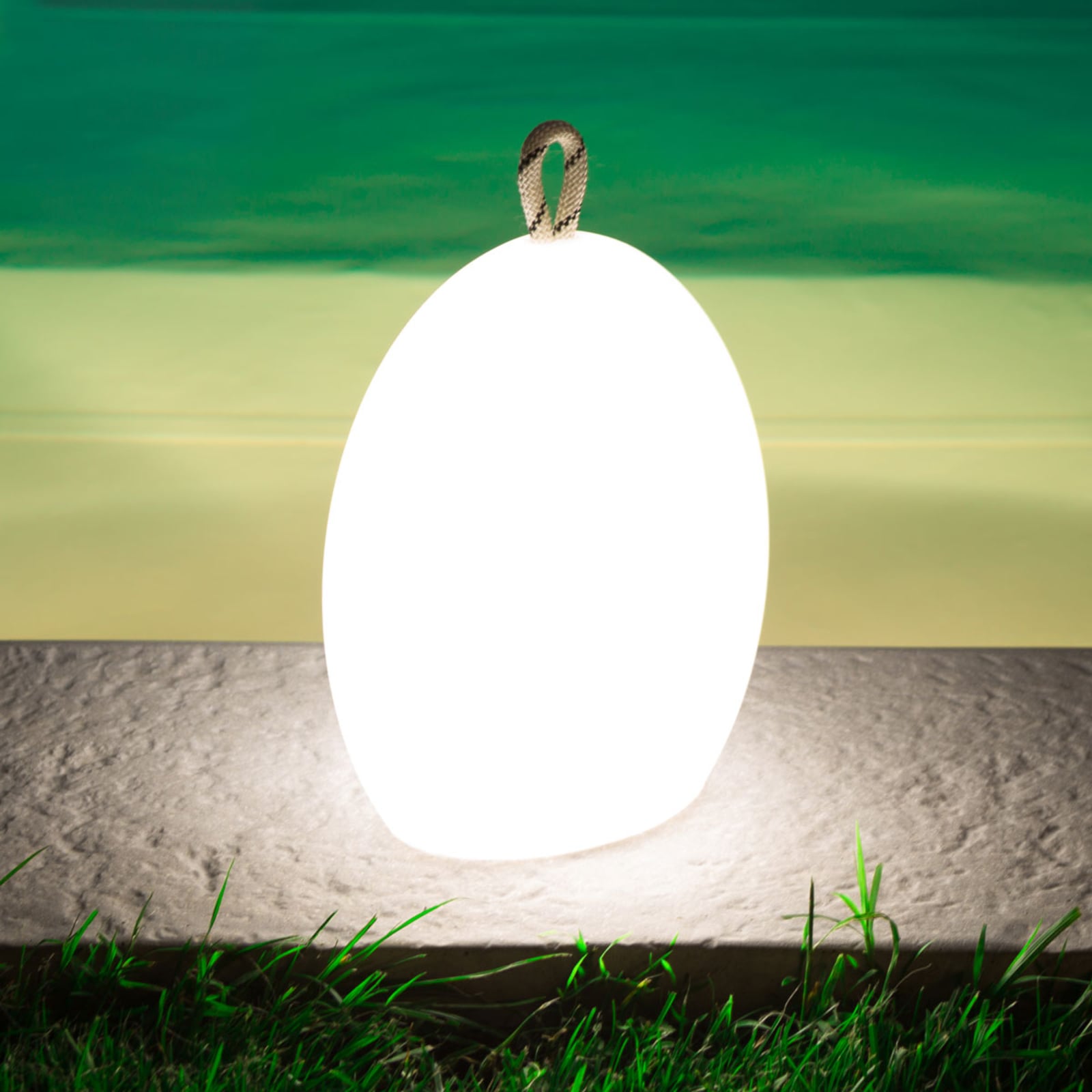 LED-dekorlampe Amande Cord 280 flytende detalj
