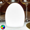 LED dekorlampe Point med batteri RGB dimbar IP68 forfra