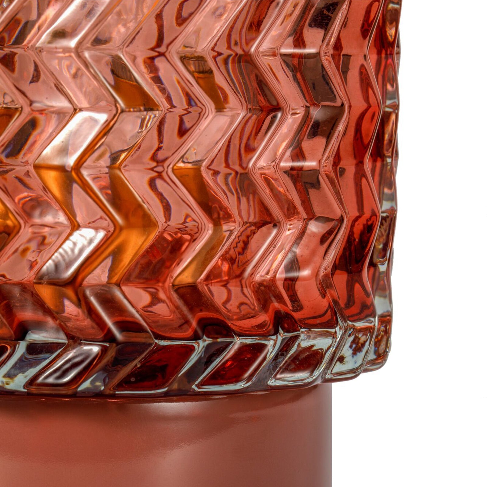 LED dekorlampe Sweet Glamour batteri rosé glass montert i rom