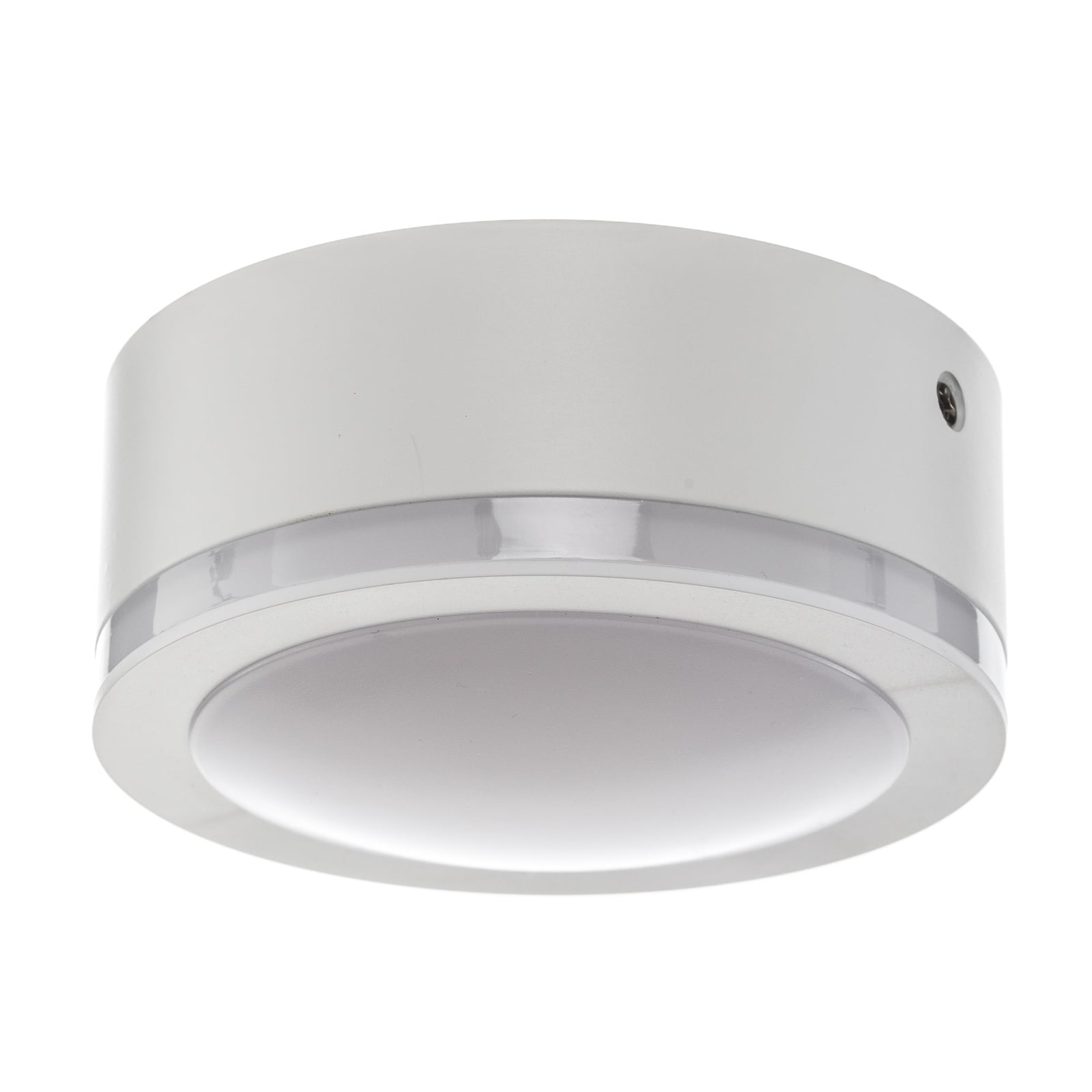 LED-downlight Aurora hvit aluminium montert i tak