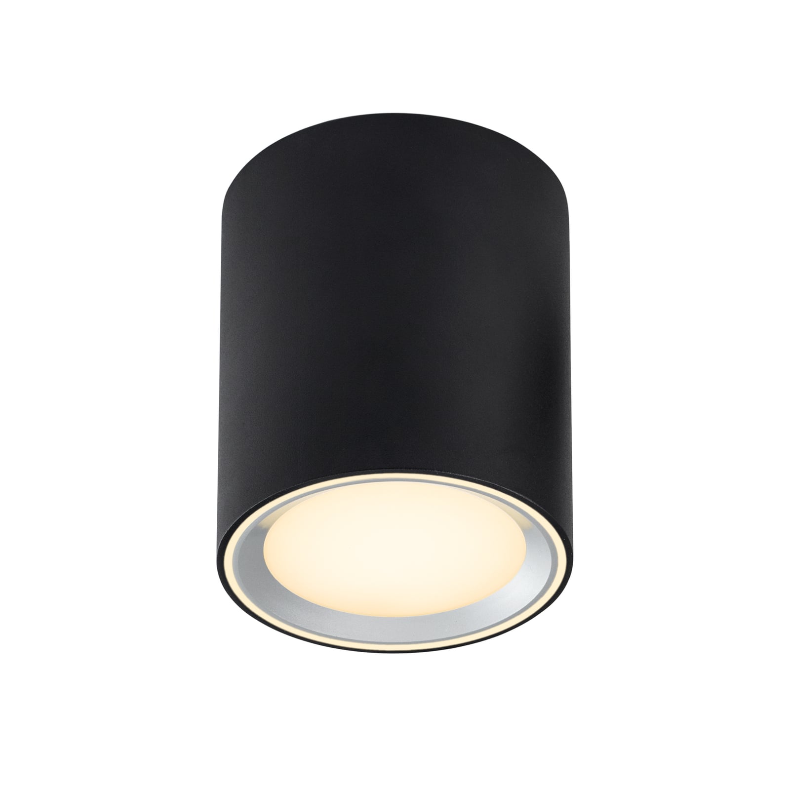 LED-downlight Fallon Long 3-stegs dimbar svart stål detalj