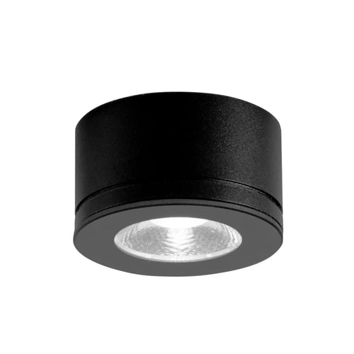 LED downlight Newton dimbar svart Ø6,3 cm IP54 8W forfra