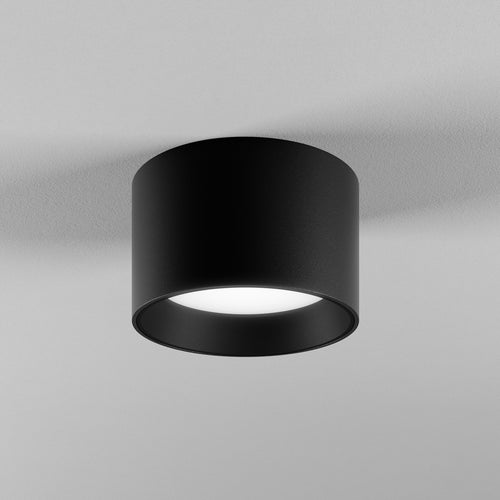 LED downlight Ringo svart aluminium detalj