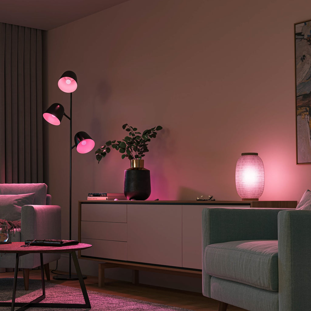 LED dråpepære E14 5,1W RGBW 2-pk dimbar - Philips Hue side