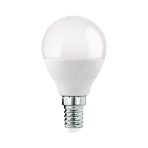 LED dråpepære E14 5,5W 3000K varmhvit 470lm dimbar - EGLO forfra
