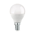 LED dråpepære E14 7,5W 3000K varmhvit 806lm dimbar EGLO forfra