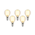 LED dråpeformet pære E14 4W 2700K matt dimbar 5-pk Arcchio forfra