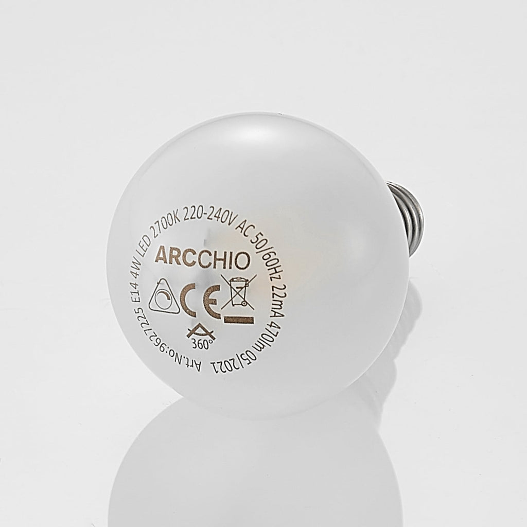 LED dråpeformet pære E14 4W 2700K matt dimbar 5-pk Arcchio nærbilde