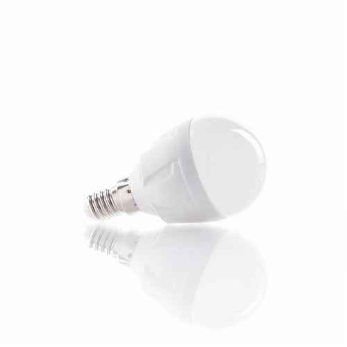 LED dråpeformet pære E14 4,9W 3000K varmhvit 470lm - Lindby forfra