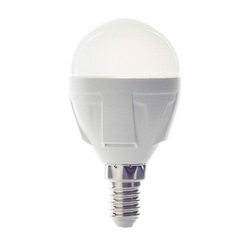 Bakside av LED dråpeformet pære E14 4,9W 3000K varmhvit 470lm - Lindby