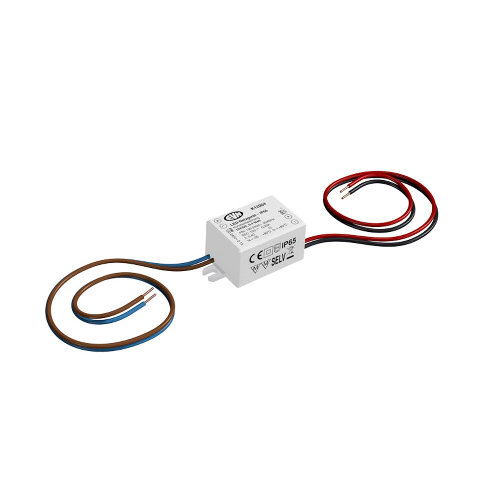LED-driver 12V DC 0,1-4W IP65 ikke dimbar - EVN detalj
