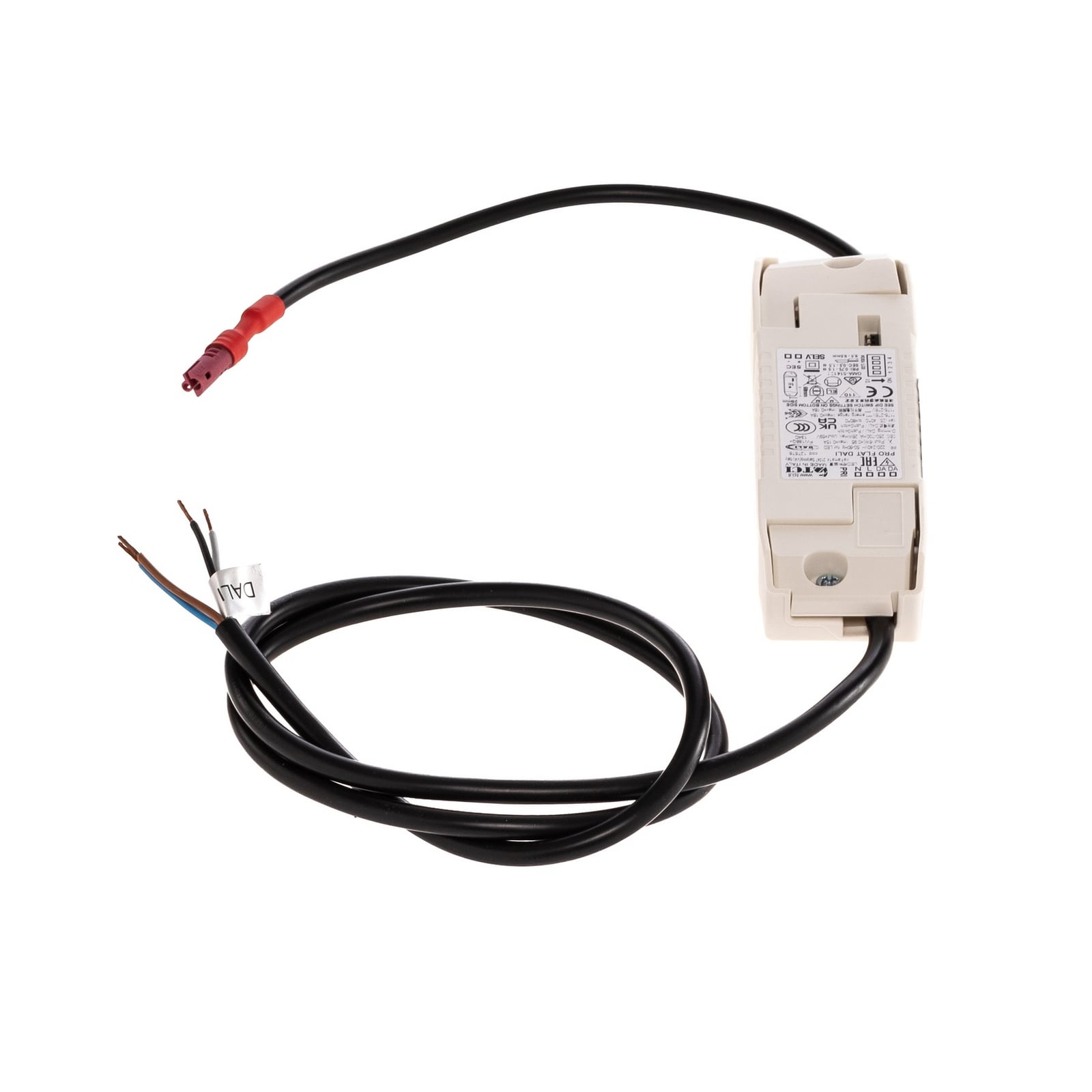 LED-driver 13169 DALI dimbar for innbyggingsspot - BEGA forfra
