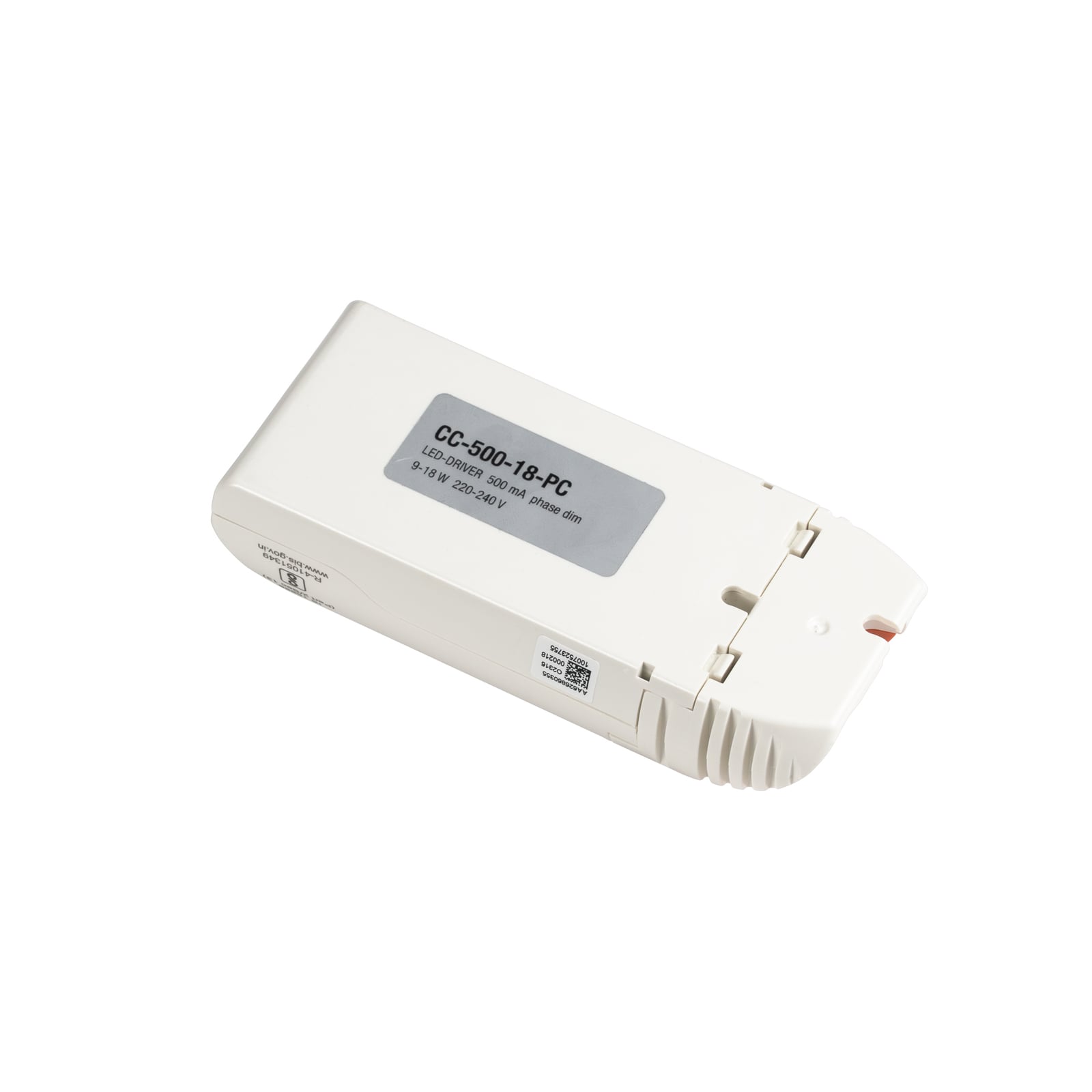 LED-driver 500 mA 9-18 W dimbar - Egger Licht bakside