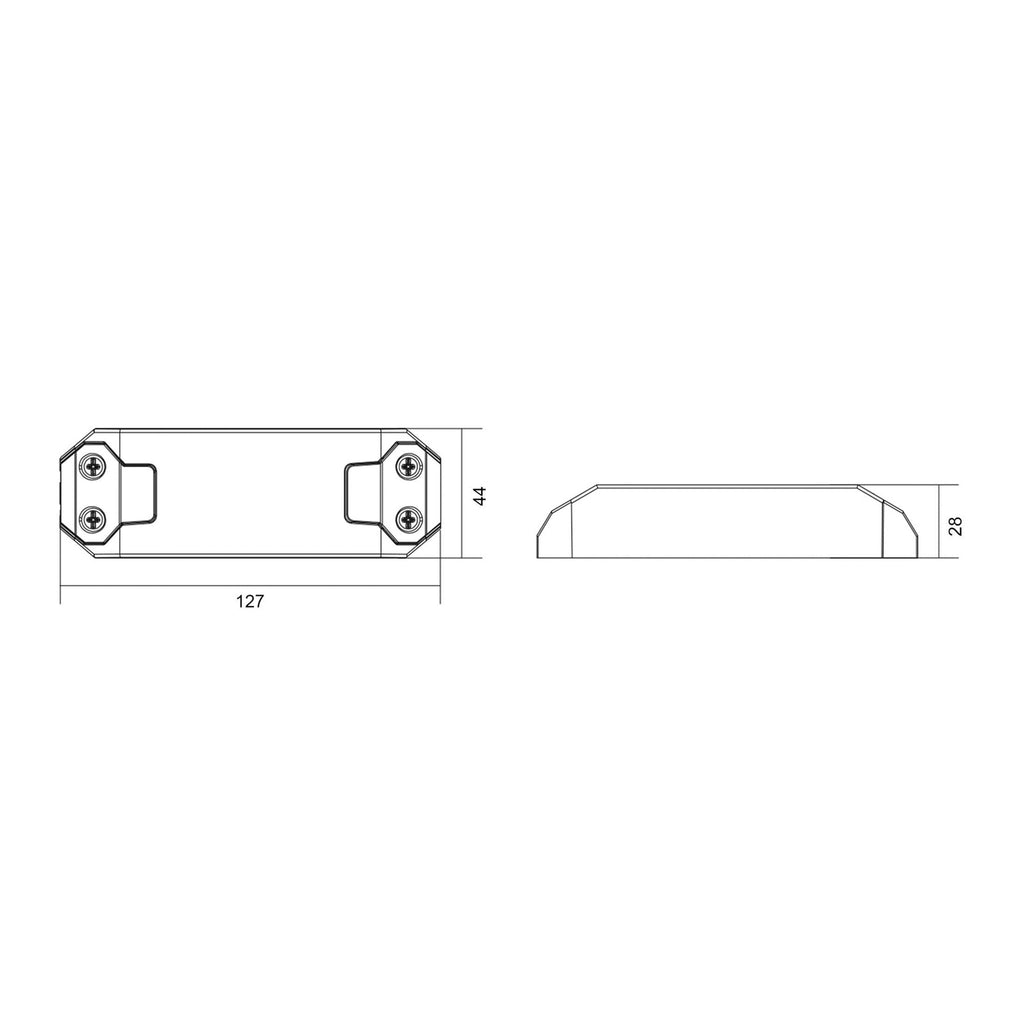 LED-driver 700 mA 20 W dimbar flikkerfri svart - Deko-Light detalj