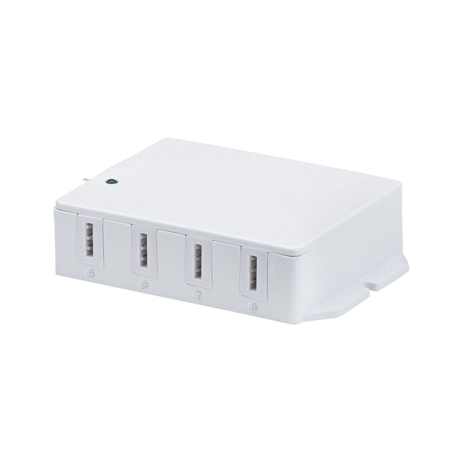 LED-driver Clever Connect 36W 8-porter hvit - bakside