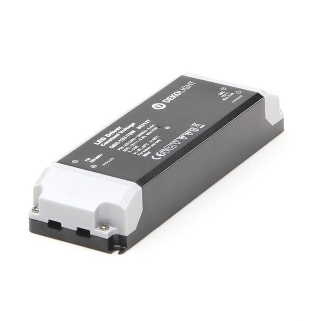 LED-driver CV 12V 75W ikke dimbar IP20 - Deko-Light bakside
